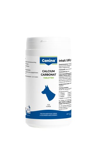 Calcium Carbonat: Tiszta kálciumkészítmény a csontok és az izomfunkciók támogatására kutyáknak (1000g por)