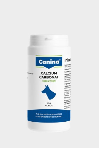 Calcium Carbonat: Tiszta kálciumkészítmény a csontok és az izomfunkciók támogatására kutyáknak (350 tabletta)