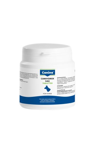 Canhydrox GAG: Nagytestű és nehéz kutyafajtáknak, a kötőszövetek, ízületek, szalagok, ínak, porcok és csontok támogatására (60 tabletta)