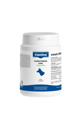 Canhydrox GAG: Nagytestű és nehéz kutyafajtáknak, a kötőszövetek, ízületek, szalagok, ínak, porcok és csontok támogatására (120 tabletta)