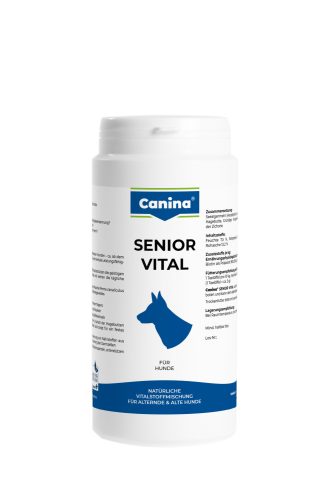 Senior Vital: Természetes vitamin-, ásványi anyag és nyomelem formula idősödő kutyáknak (250g)