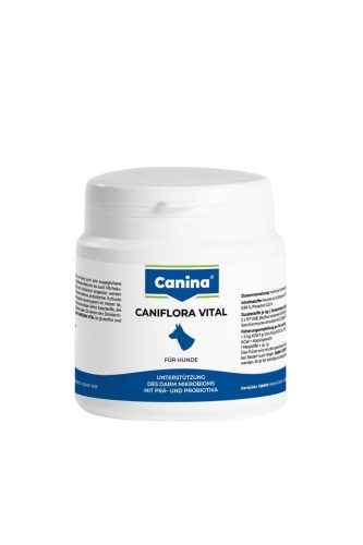 Caniflora Vital for dogs: Probiotikum és prebiotikum kutyáknak a kiegyensúlyozott bélflóráért és immunrendszerért (120g)