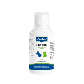   Lazacolaj: 100% tiszta lazacolaj kutyáknak és macskáknak, adalékanyagok nélkül (250 ml)