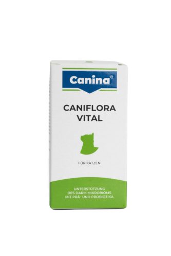 Caniflora Vital for cats: Probiotikum és prebiotikum macskáknak a kiegyensúlyozott bélflóráért és immunrendszerért