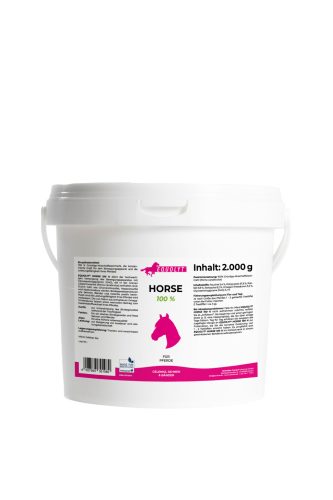EQUOLYT Horse 100%: Zöldkagylóval a kötőszövetek, szalagok, ínak, ízületek egészségéért lovaknak (2000g)