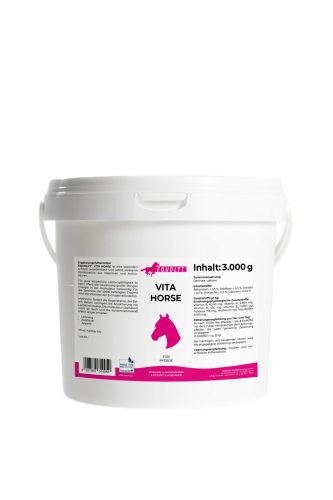 EQUOLYT Vita Horse: Vitamin és aminosav komplex lovaknak az állóképesség támogatására (3000g)