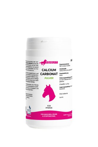 EQUOLYT Calcium Carbonat: Természetes kálciumforrás lovaknak (1000g)