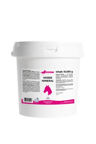 EQUOLYT Horse Mineral: Ásványi anyag komplex lovaknak, tengeri algával és élesztővel (10.000g)