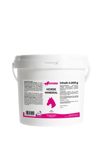 EQUOLYT Horse Mineral: Ásványi anyag komplex lovaknak, tengeri algával és élesztővel (4000g)