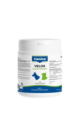Velox: 100% Zöldkagyló, az ínak, szalagok, ízületi porcok és a porckorongok támogatására kutyáknak és macskáknak (150g)