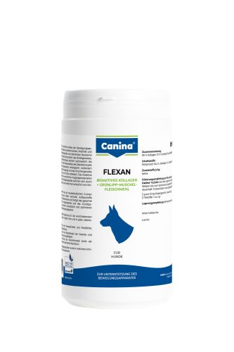 Flexan: Bioaktív kollagén és zöldkagyló, a mozgásszervi rendszer támogatására kutyáknak (400g)