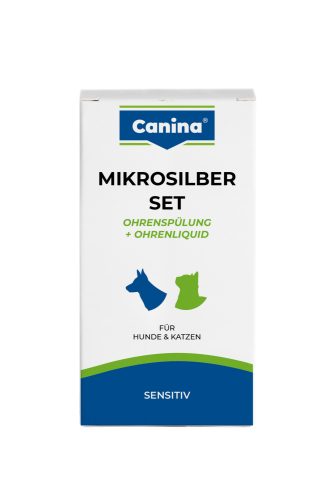 Mikrosilber Fültisztító és Fülápoló szett kutyáknak és macskáknak