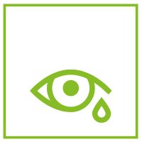 Csipás, könnyfoltos